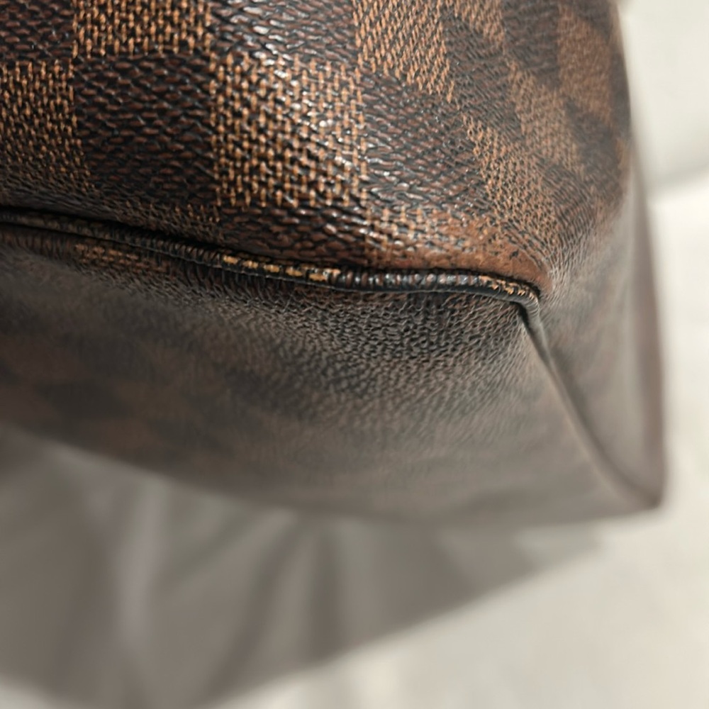 Louis Vuitton Neverful MM N51106 tote Bag GI0142 Ebenu+ COA - Picture 15 of 17